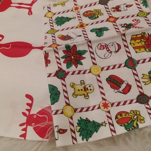 20cmx25cm Christmas printed cotton  fabric - Picture 4 of 4